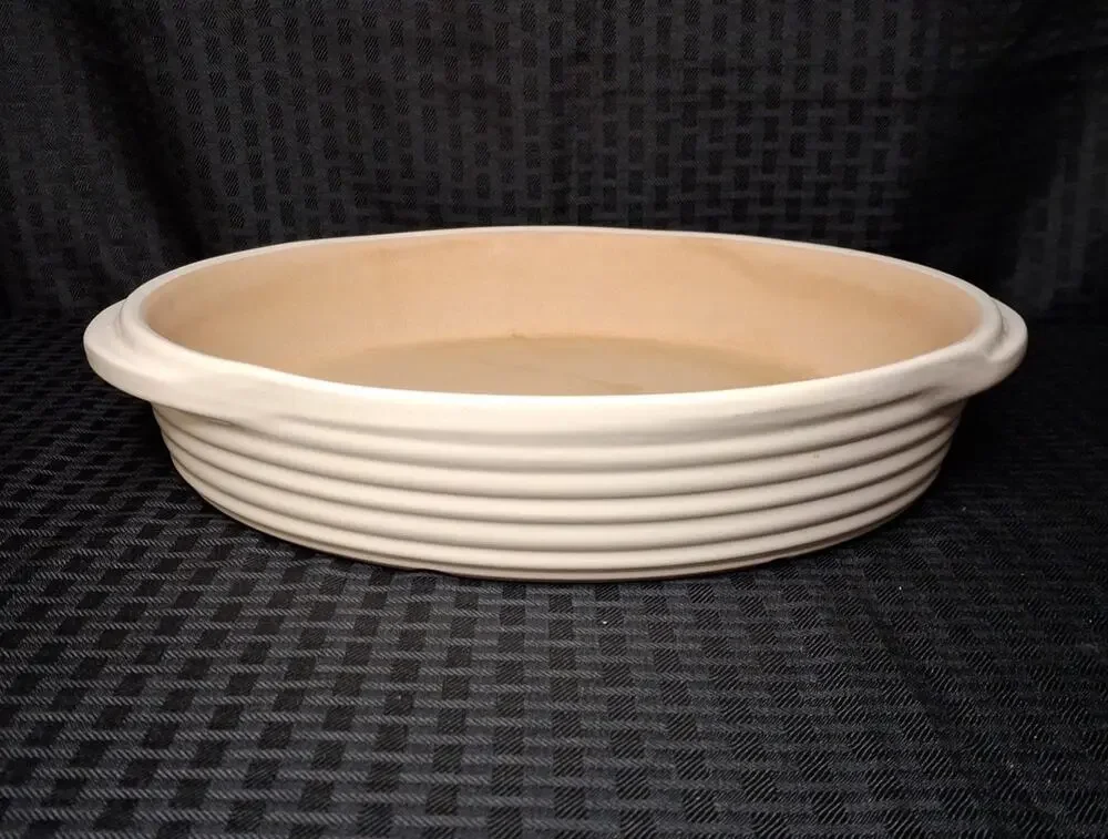 PAMPERED CHEF New Traditions 11-inch Deep Dish Baker Stoneware RETIRED